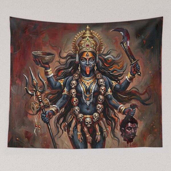 Item preview, Goddess Kali Devotional Art designed and sold by hutofdesigns.