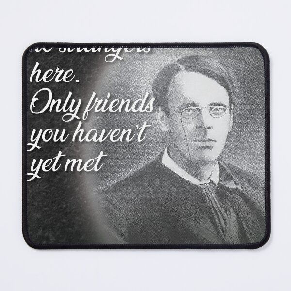 Item preview, W. B. Yeats Portrait Print – Irish Poet & Nobel Laureate | Irish Literary Art designed and sold by ConorKeeganArt.