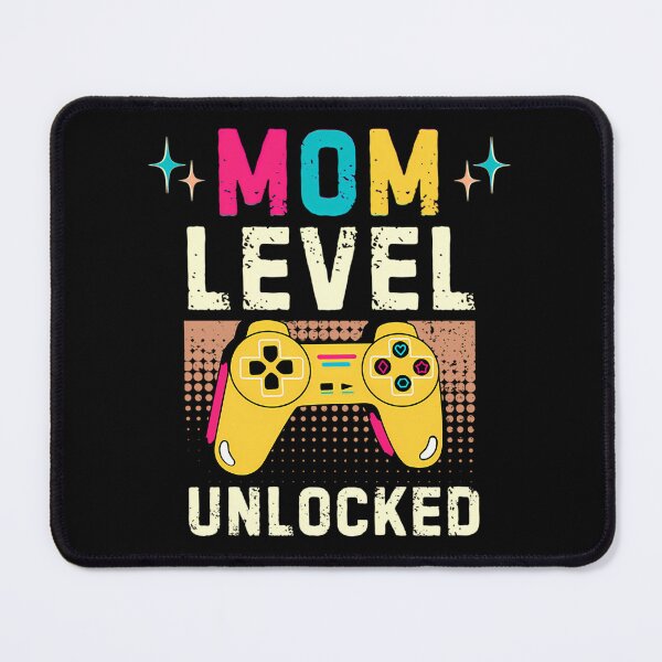 Item preview, Retro Vintage Mom Level Unlocked Mothers Day Gamer Mom Gaming designed and sold by allaso-gan.