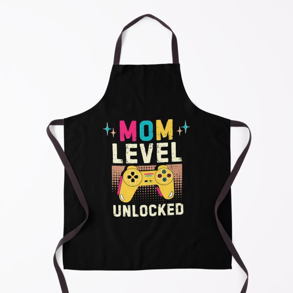 Item preview, Retro Vintage Mom Level Unlocked Mothers Day Gamer Mom Gaming designed and sold by allaso-gan.