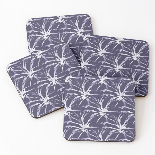 Item preview, Foliage Short Grass Abstract in Purple designed and sold by Artistestella.