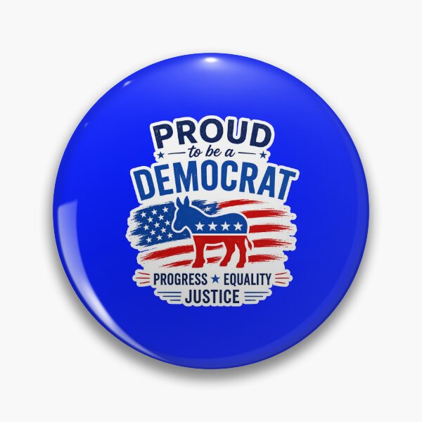 Item preview, Democratic Supporter 2026 Midterm Election Design designed and sold by RedCircleArt.
