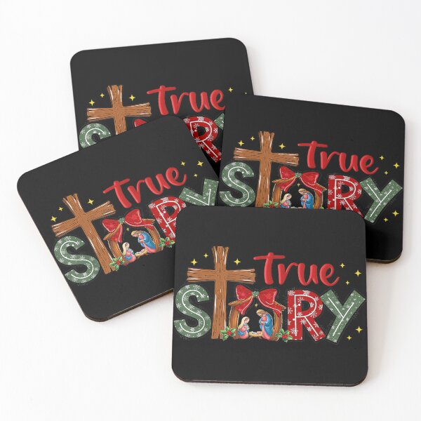 Item preview, Christmas Jesus Cross Religious Christian Xmas True Story designed and sold by WilliaMaler.