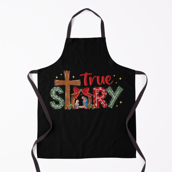Item preview, Christmas Jesus Cross Religious Christian Xmas True Story designed and sold by WilliaMaler.