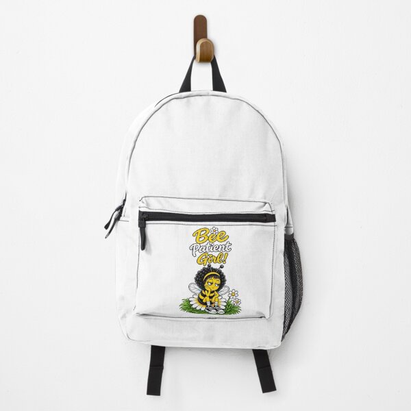 Item preview, Bee Patient Girl – Cute Tired Bee Patience Design with humor designed and sold by Smiling Mood Tees.