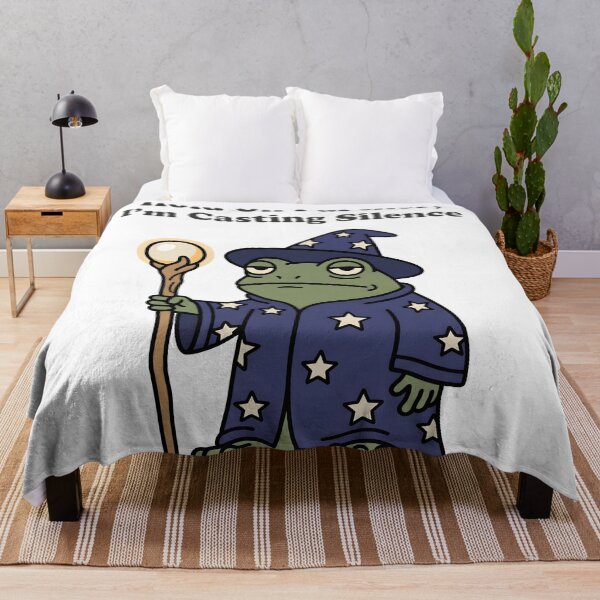 Item preview, Sleepy Frog Wizard Magical Fantasy Character designed and sold by StickerNestYou.