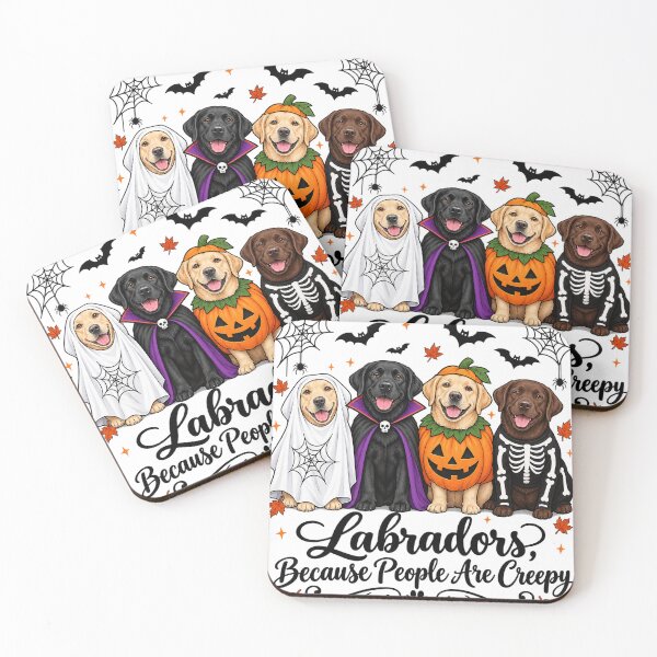 Item preview, Labradores porque la gente da miedo Camiseta de perro de Halloween designed and sold by vinhle-olive.