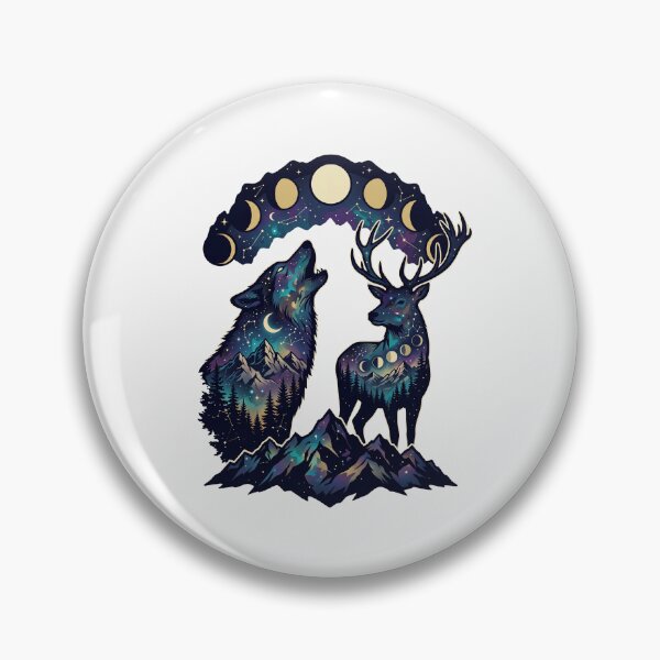 Item preview, Celestial Wolf Wilderness designed and sold by naragon4289.