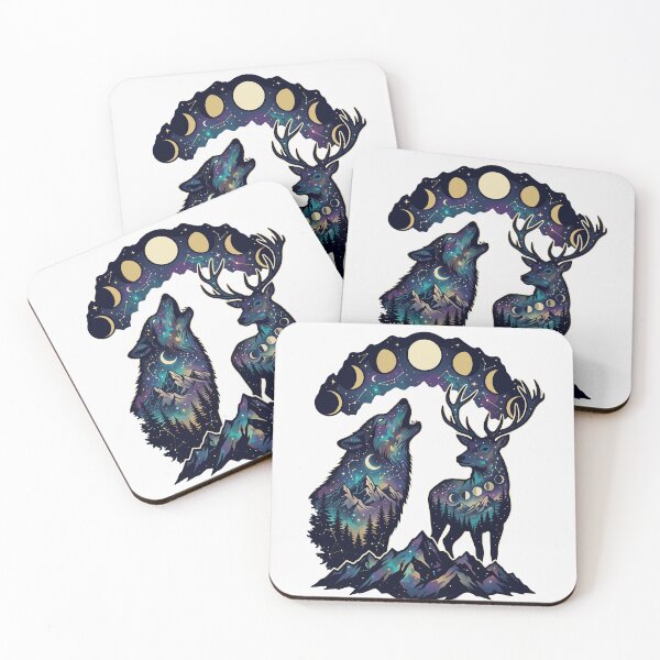 Item preview, Celestial Wolf Wilderness designed and sold by naragon4289.