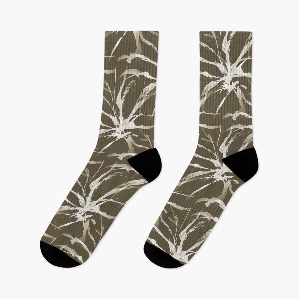 Item preview, Foliage Short Grass Abstract in Brown designed and sold by Artistestella.
