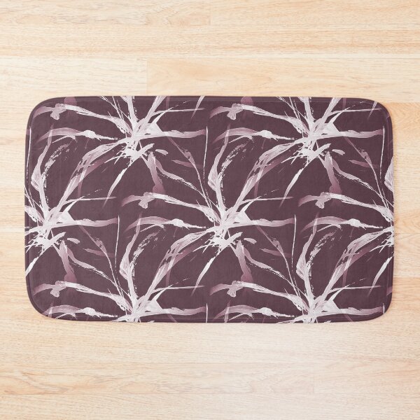 Item preview, Foliage Short Grass Abstract in Maroon designed and sold by Artistestella.