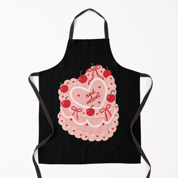 Aperçu de l'œuvre Gâteau Red Velvet aux cerises créée et vendue par ClaireCum.