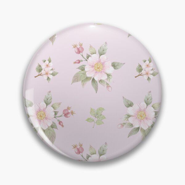 Item preview, Wild Rose Botanical Watercolor Pattern designed and sold by Sagi Jane Art.