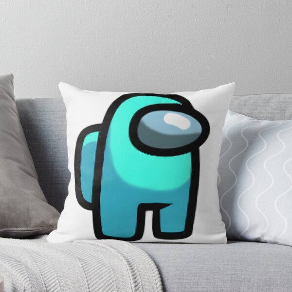 Item preview, Cyan Among Us Crewmate Character Illustration Design designed and sold by Kn0xX.