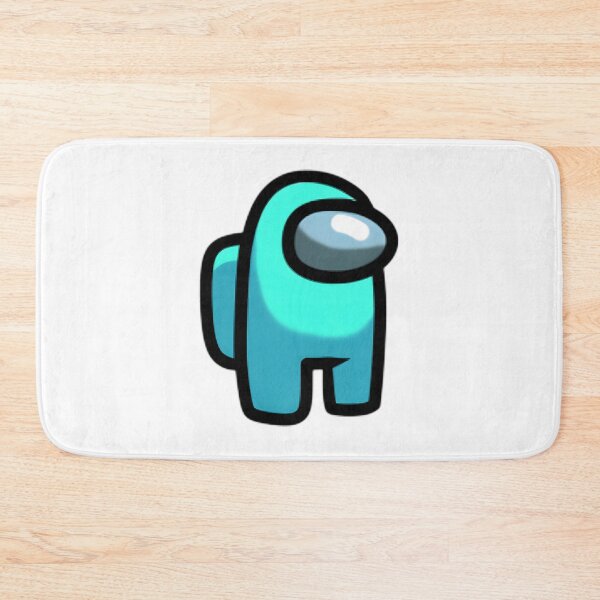 Item preview, Cyan Among Us Crewmate Character Illustration Design designed and sold by Kn0xX.
