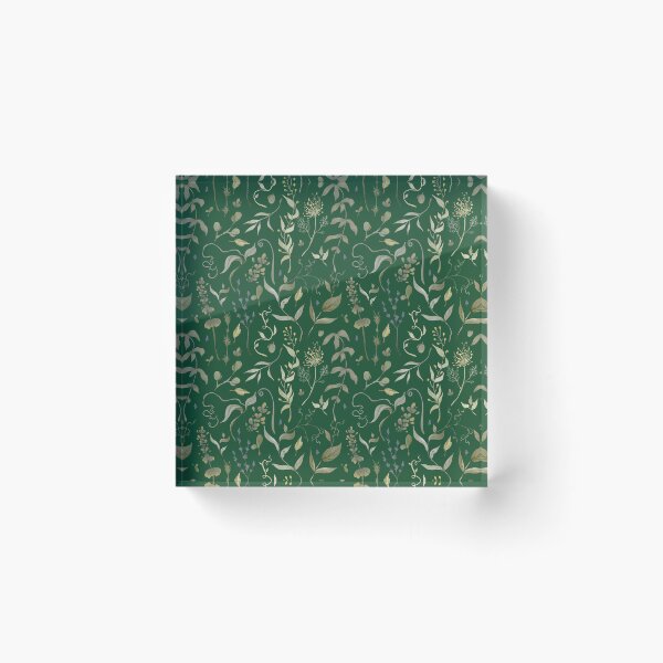 Item preview, Vintage Meadow Botanicals Watercolor Pattern designed and sold by Sagi Jane Art.