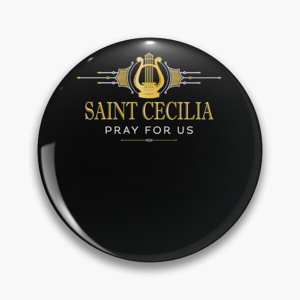 Item preview, St Cecilia Patron Saint Of Music Musicians Catholic Cute  designed and sold by thornecnsur.