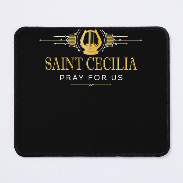 Item preview, St Cecilia Patron Saint Of Music Musicians Catholic Cute designed and sold by thornecnsur.