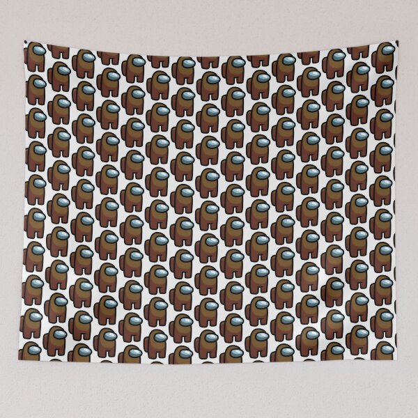 Item preview, Brown Crewmate Character Inspired by Popular Space Game Design designed and sold by Kn0xX.