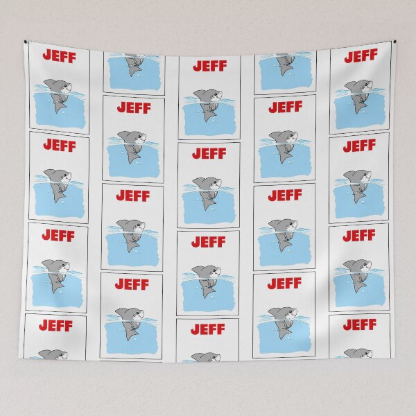 Item preview, Jeff The Landshark designed and sold by rianroblewski.