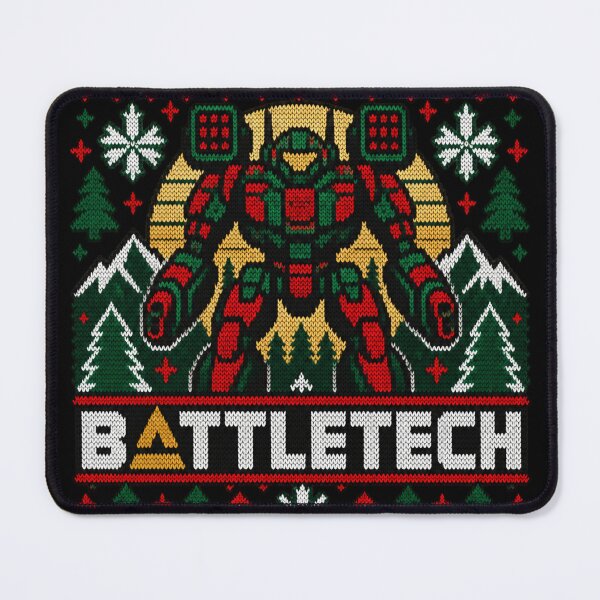 Item preview, BattleTech Ugly Christmas Sweater designed and sold by Gabriela Mihai.