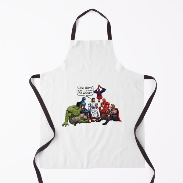 Item preview, Jesus And The Superheroes designed and sold by rianroblewski.