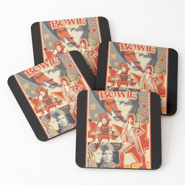 Item preview, Bowie Iconic Star Retro Collage  designed and sold by Dianebert18.