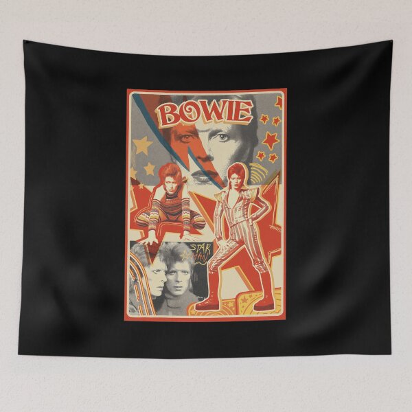 Item preview, Bowie Iconic Star Retro Collage  designed and sold by Dianebert18.