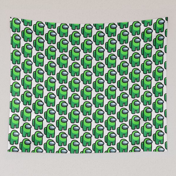 Item preview, Lime Green Among Us Crewmate Character Design designed and sold by Kn0xX.