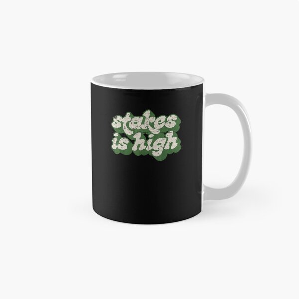 Item preview, Stakes Is High Green Retro  designed and sold by stokeasvajdal8.