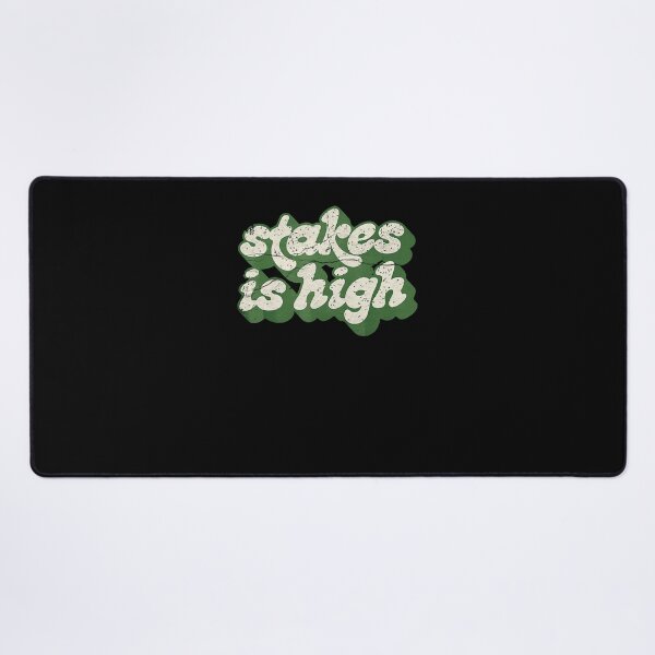 Item preview, Stakes Is High Green Retro designed and sold by stokeasvajdal8.