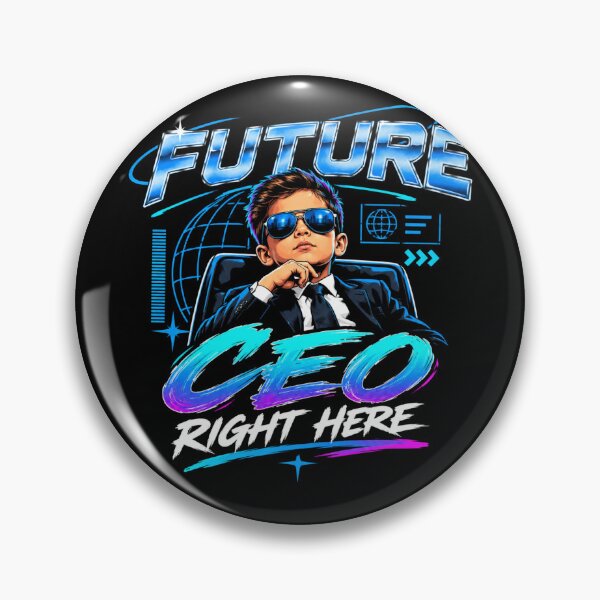 Item preview, Future CEO T-Shirt, Y2K Cyber Shirt, Future Entrepreneur Tee, Kids Boss Shirt, Retro Futuristic Graphic Tee designed and sold by AW2 Designs.