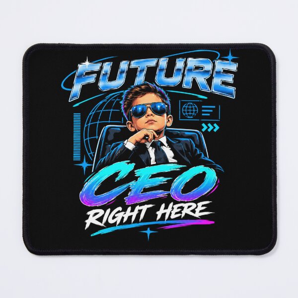 Item preview, Future CEO T-Shirt, Y2K Cyber Shirt, Future Entrepreneur Tee, Kids Boss Shirt, Retro Futuristic Graphic Tee designed and sold by AW2 Designs.