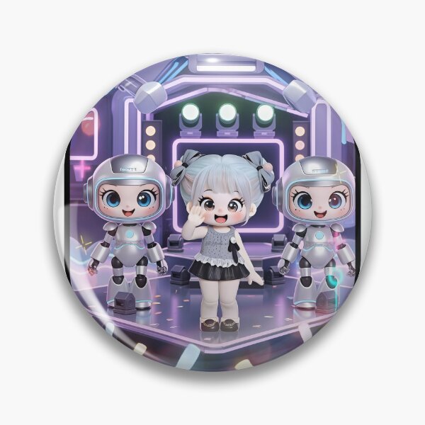 Item preview, Cyber Idol Live Stage - Futuristic Chibi Doll & Robot Dancers designed and sold by Nicole_83.