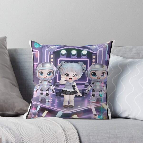 Item preview, Cyber Idol Live Stage - Futuristic Chibi Doll & Robot Dancers designed and sold by Nicole_83.