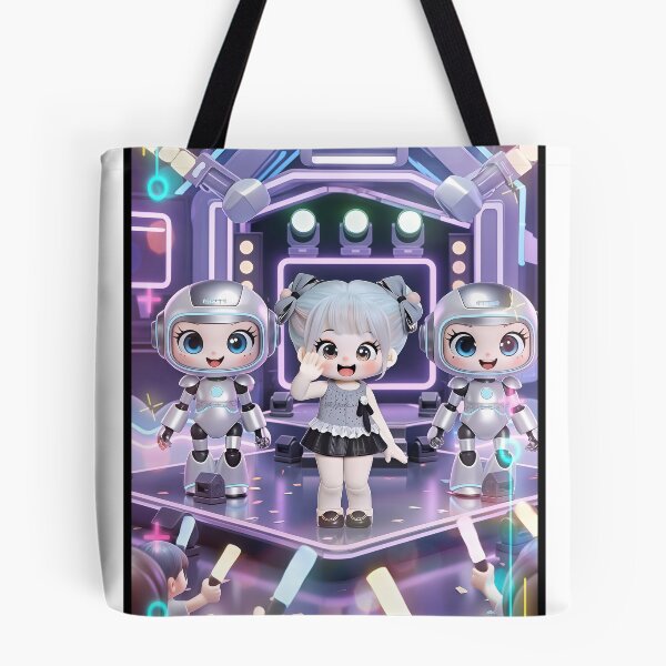 Item preview, Cyber Idol Live Stage - Futuristic Chibi Doll & Robot Dancers designed and sold by Nicole_83.
