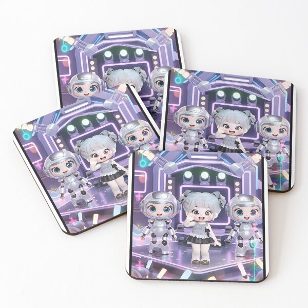 Item preview, Cyber Idol Live Stage - Futuristic Chibi Doll & Robot Dancers designed and sold by Nicole_83.
