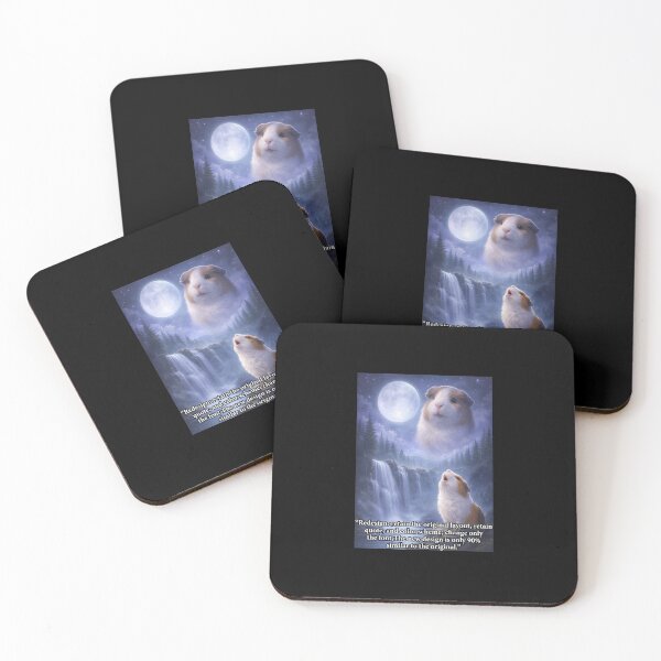 Item preview, Nocturnal Cavy Serenade Under Full Moon designed and sold by Bernlivier.