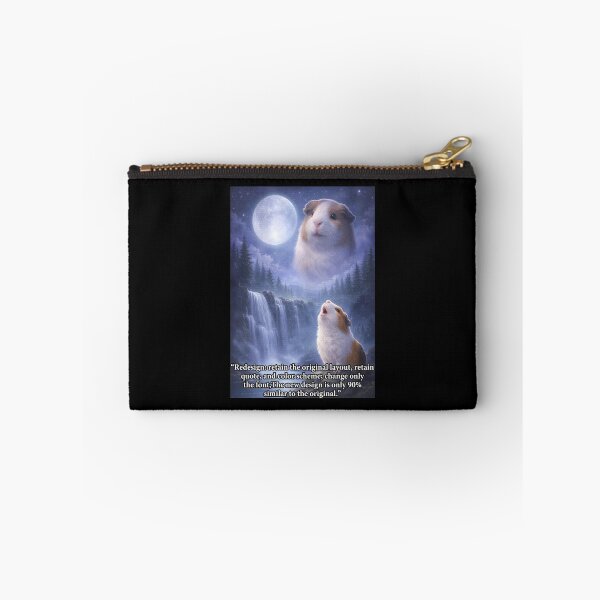 Item preview, Nocturnal Cavy Serenade Under Full Moon designed and sold by Bernlivier.