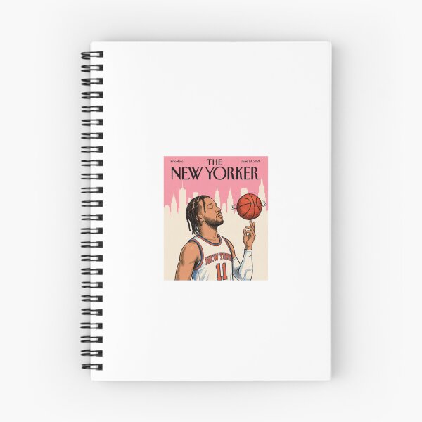 Item preview, New York Knicks Jalen Brunson Eustace Tilley Spoof New Yorker Cover designed and sold by DorkStarMedia.