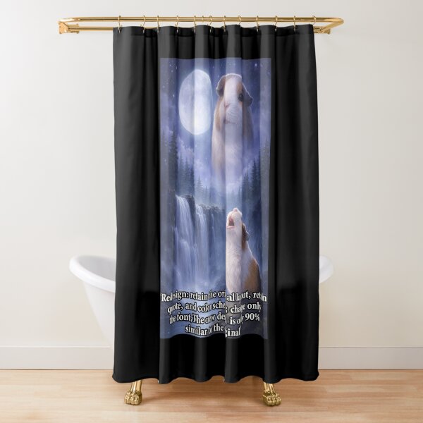 Item preview, Nocturnal Cavy Serenade Under Full Moon designed and sold by Bernlivier.