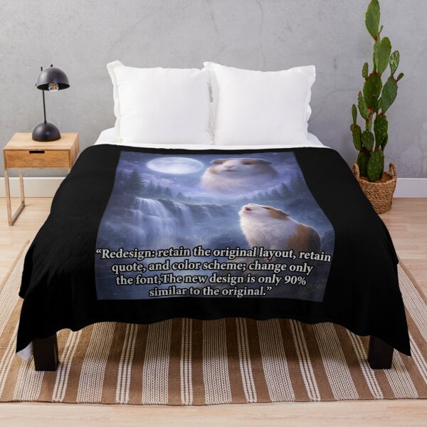 Item preview, Nocturnal Cavy Serenade Under Full Moon designed and sold by Bernlivier.
