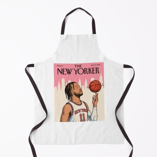 Item preview, New York Knicks Jalen Brunson Eustace Tilley Spoof New Yorker Cover designed and sold by DorkStarMedia.