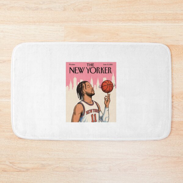 Item preview, New York Knicks Jalen Brunson Eustace Tilley Spoof New Yorker Cover designed and sold by DorkStarMedia.