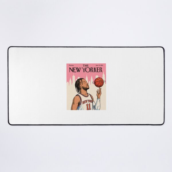 Item preview, New York Knicks Jalen Brunson Eustace Tilley Spoof New Yorker Cover designed and sold by DorkStarMedia.