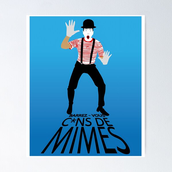 Item preview, Get Out Mimes designed and sold by yle-rShencxv.