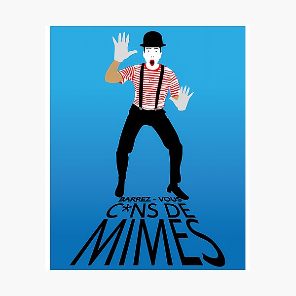 Item preview, Get Out Mimes designed and sold by yle-rShencxv.