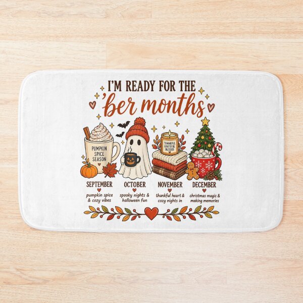 Item preview, I'm Ready for The BER Months Pumpkin Spice Fall Christmas designed and sold by WilliaMaler.