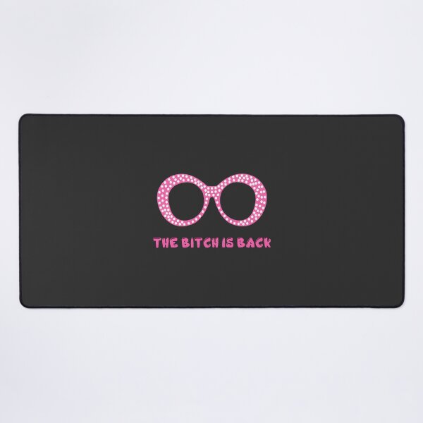 Item preview, Pink Glasses The Bitch Is Back Farewell Elton John Inspired Gift for Fans and Music Lovers designed and sold by zarzaitinien.