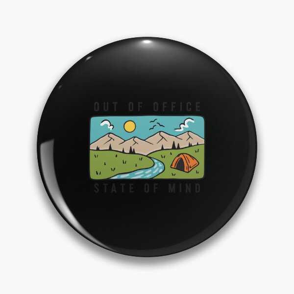 Item preview, Out of Office State of Mind Camping  designed and sold by Bernlivier.
